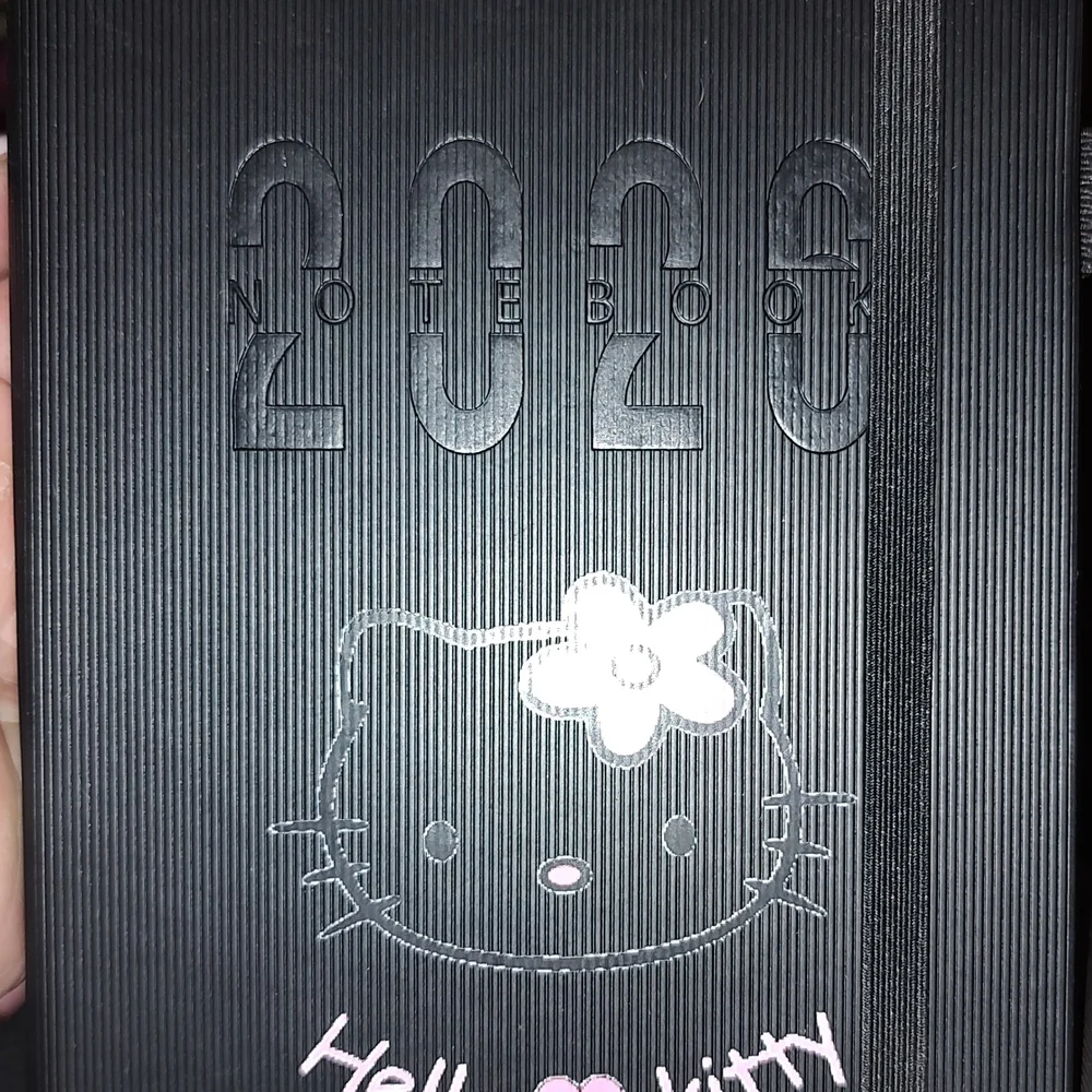Hello Kitty Black Notebook